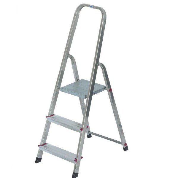 Gospodinjska aluminijasta lestev KRAUSE CORDA 3 stopnice