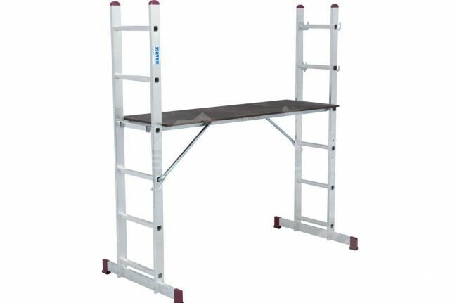 Aluminijasti delovni oder KRAUSE 2×6 3,75 m