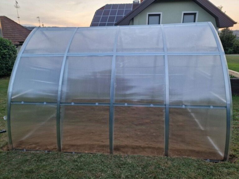 Rastlinjak KLASIKA ARROW 3x6m (18m2) s 4mm polikarbonatnim premazom